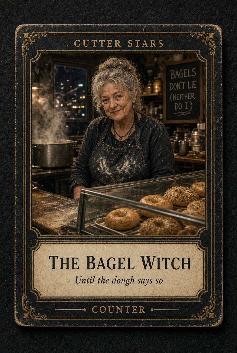 The Bagel Witch. Counter.